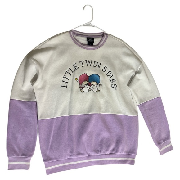 Sanrio Little Twin Stars White and Purple Jacket - Picture 1 of 5
